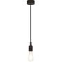 Rabalux Roxy 1412 lampa wisząca 1x60 W czarna zdj.1