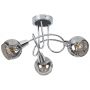 Rabalux Tamara 5348 lampa podsufitowa 3x40 W chrom-przydymiona zdj.1