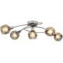 Rabalux Tamara 5349 lampa podsufitowa 5x40 W chrom-przydymiona zdj.3