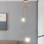 TooLight OSW04049 lampa podsufitowa 2x40 W złota zdj.6