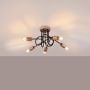 Sollux Lighting Ember SL1478 lampa podsufitowa 5x15 W czarna zdj.5