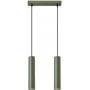 Sollux Lighting Lagos SL1485 lampa wisząca 2x10 W zielona zdj.1