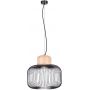 Sollux Lighting Gabbia SL1847 lampa wisząca 1x15 W czarna zdj.1