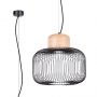 Sollux Lighting Gabbia SL1847 lampa wisząca 1x15 W czarna zdj.3