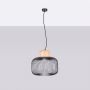 Sollux Lighting Gabbia SL1847 lampa wisząca 1x15 W czarna zdj.8