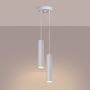 Sollux Lighting Lagos SL1868 lampa wisząca 2x10 W biała zdj.4