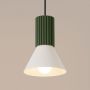 Sollux Lighting Estria SL1872 lampa wisząca 1x10 W zielona-beżowa zdj.5