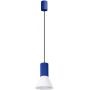 Sollux Lighting Estria SL1874 lampa wisząca 1x10 W biała-niebieska zdj.1
