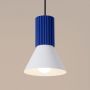 Sollux Lighting Estria SL1874 lampa wisząca 1x10 W biała-niebieska zdj.4