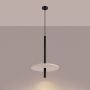 Sollux Lighting Feltro SL1879 lampa wisząca 1x8 W czarna-beżowa zdj.4