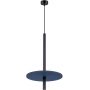 Sollux Lighting Feltro SL1881 lampa wisząca 1x8 W czarna-niebieska zdj.1