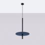 Sollux Lighting Feltro SL1881 lampa wisząca 1x8 W czarna-niebieska zdj.3
