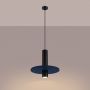 Sollux Lighting Pelta SL1884 lampa wisząca 1x10 W czarna-niebieska zdj.4
