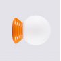 Sollux Lighting Zori SL1893 kinkiet 1x8 W pomarańczowy zdj.4