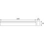 Strühm Cyber 03969 lampa podsufitowa 1x14 W czarna zdj.2