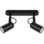 Strühm Lofta 04394 lampa podsufitowa 2x25 W czarna zdj.1