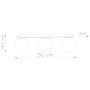 Sollux Lighting Yoli SL2240 lampa podsufitowa 2x8 W brązowa zdj.2