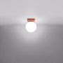 Sollux Lighting Yoli SL2244 lampa podsufitowa 1x8 W czerwona zdj.3