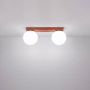 Sollux Lighting Yoli SL2245 lampa podsufitowa 2x8 W czerwona zdj.4