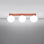 Sollux Lighting Yoli SL2246 lampa podsufitowa 3x8 W czerwona zdj.4