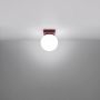 Sollux Lighting Yoli SL2250 lampa podsufitowa 1x8 W burgund zdj.4