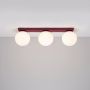 Sollux Lighting Yoli SL2252 lampa podsufitowa 3x8 W burgund zdj.4