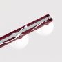 Sollux Lighting Yoli SL2252 lampa podsufitowa 3x8 W burgund zdj.8