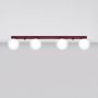 Sollux Lighting SL2253 lampa podsufitowa 4x8 W burgund zdj.3