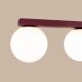 Sollux Lighting Yoli SL2254 lampa podsufitowa 6x8 W burgund zdj.5