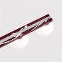 Sollux Lighting Yoli SL2254 lampa podsufitowa 6x8 W burgund zdj.8