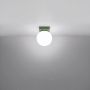 Sollux Lighting Yoli SL2262 lampa podsufitowa 1x8 W zielona zdj.3
