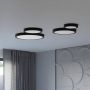 Sollux Lighting Onyx SL1244 plafon 1x23 W czarny zdj.9