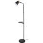 Rabalux Azim 74229 lampa stojąca 1x40 W czarna-drewno zdj.1