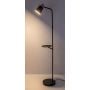 Rabalux Azim 74229 lampa stojąca 1x40 W czarna-drewno zdj.4