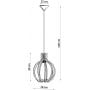 Sollux Lighting Arancia SL0391 lampa wisząca zdj.2