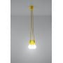 Sollux Lighting Diego SL0579 lampa wisząca 3x60 W żółty zdj.7