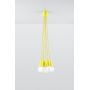 Sollux Lighting Diego SL0580 lampa wisząca 5x60 W żółty zdj.6