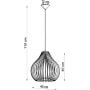 Sollux Lighting Aprilla SL0639 lampa wisząca zdj.2