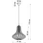 Sollux Lighting Elza SL0641 lampa wisząca zdj.2