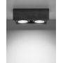 Sollux Lighting Quatro SL0884 lampa podsufitowa 2x40 W szary zdj.3