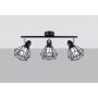 Sollux Lighting Artemis SL1107 lampa podsufitowa 3x40 W czarny zdj.3