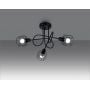 Sollux Lighting Beluci SL1118 lampa podsufitowa 3x40 W czarny zdj.4