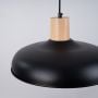 Sollux Lighting Indy SL1324 lampa wisząca 1x15 W czarna-drewno zdj.8