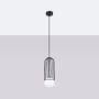 Sollux Lighting Brina SL1332 lampa wisząca 1x8 W czarna zdj.3