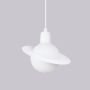 Sollux Lighting Hyperion SL1356 lampa wisząca 1x8 W biała zdj.6