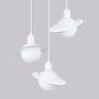 Sollux Lighting Hyperion SL1357 lampa wisząca 3x8 W biała zdj.4