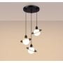 Sollux Lighting Hyperion SL1359 lampa wisząca 3x8 W biała-czarna zdj.8