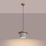 Sollux Lighting Mab SL1363 lampa wisząca 1x15 W szary/popielaty zdj.4