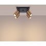 Sollux Lighting Winx SL1378 lampa podsufitowa 4x10 W czarna-miedź zdj.8