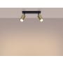 Sollux Lighting Winx SL1383 lampa podsufitowa 2x10 W czarna-złota zdj.8